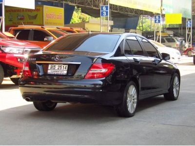มือแรกออกห้าง ไม่มีอุบัติเหตุมาก่อน ภายในสวยมาก จัดได้เต็มฟรีดาวน์ได้2012 Mercedes-Benz C200 facelift  BlueEFFICIENCY 1.8 W204 AT สีดำ รูปที่ 9